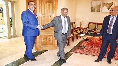 السفير باحبيب يحضر مأدبة إفطار دعا لها أمين مجلس وزراء الداخلية العرب